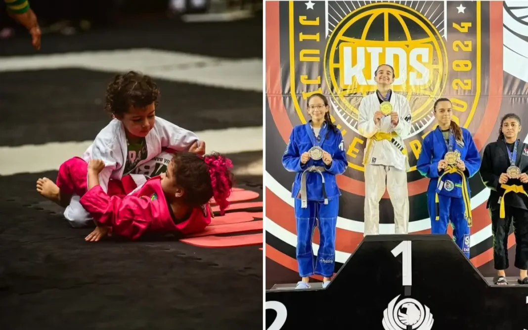Atletas de jiu-jitsu de Extrema conquistaram medalhas no Campeonato Mundial Kids