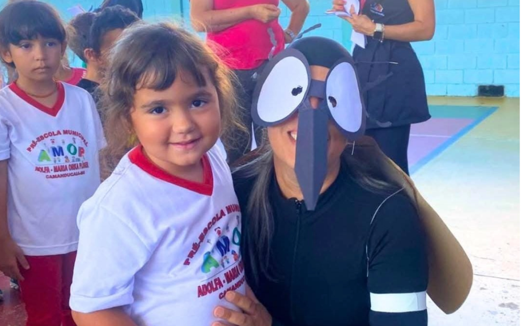 ESF Tancredo Neves promove ação educativa de prevenção à Dengue em escola de Camanducaia-1