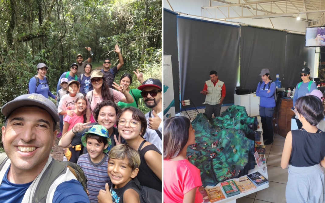 Projeto Conhecendo Extrema Secretaria de Turismo promove trilha educativa e leva alunos e pais da Escola Waldorf Terra à Serra do Lopo-4