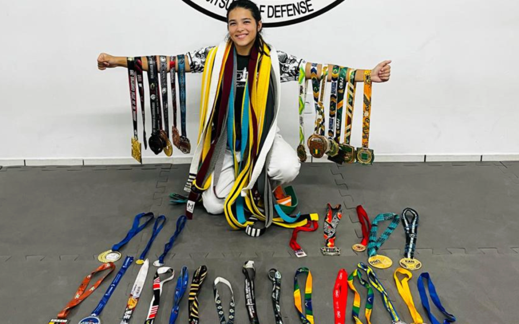 Atleta Cauani Franco, de Extrema, acumula títulos no Judô e Jiu-Jitsu e planeja novos desafios-1