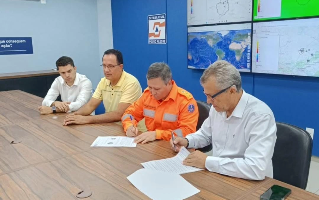 Parceria entre Bombeiros e Prefeitura de Pouso Alegre amplia monitoramento em tempo real-1