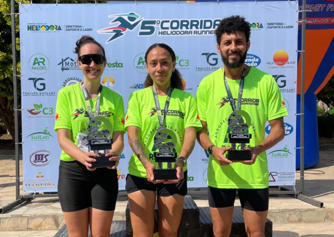 Atletas de Extrema se destacam na 5ª Corrida Heliodora Runners, em Minas Gerais