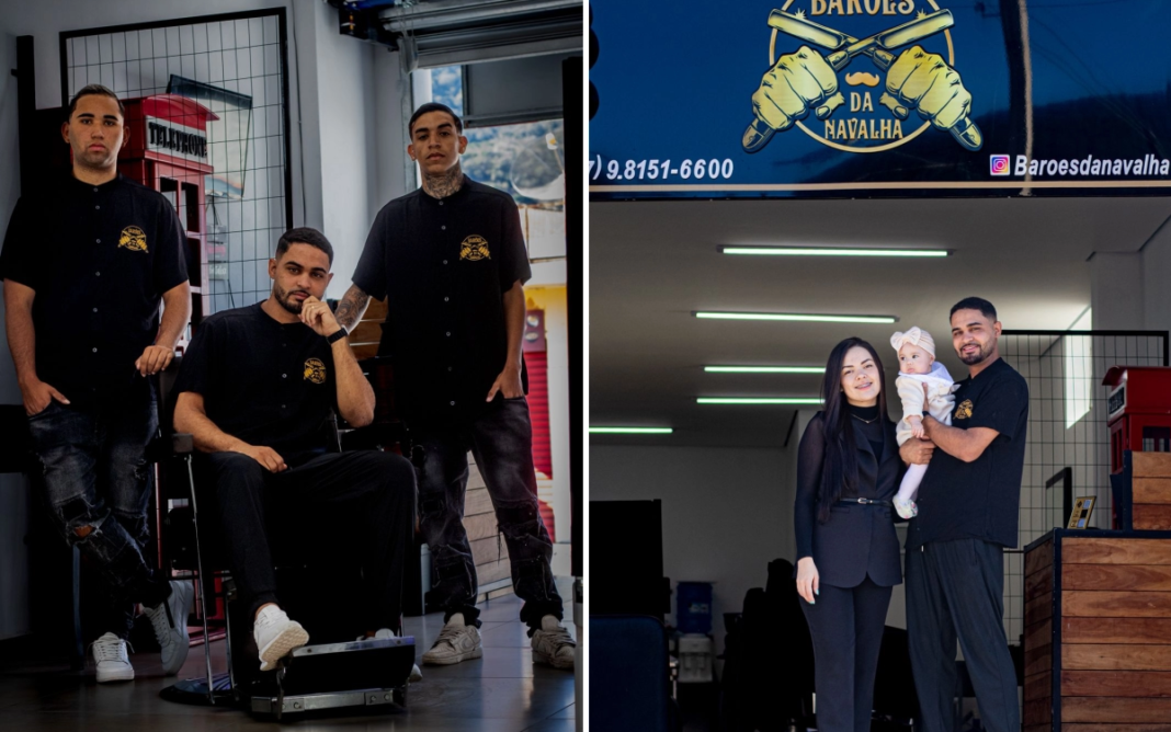 Barões da Navalha Da Vila Esperança à Rua João Mendes, uma história de superação e estilo