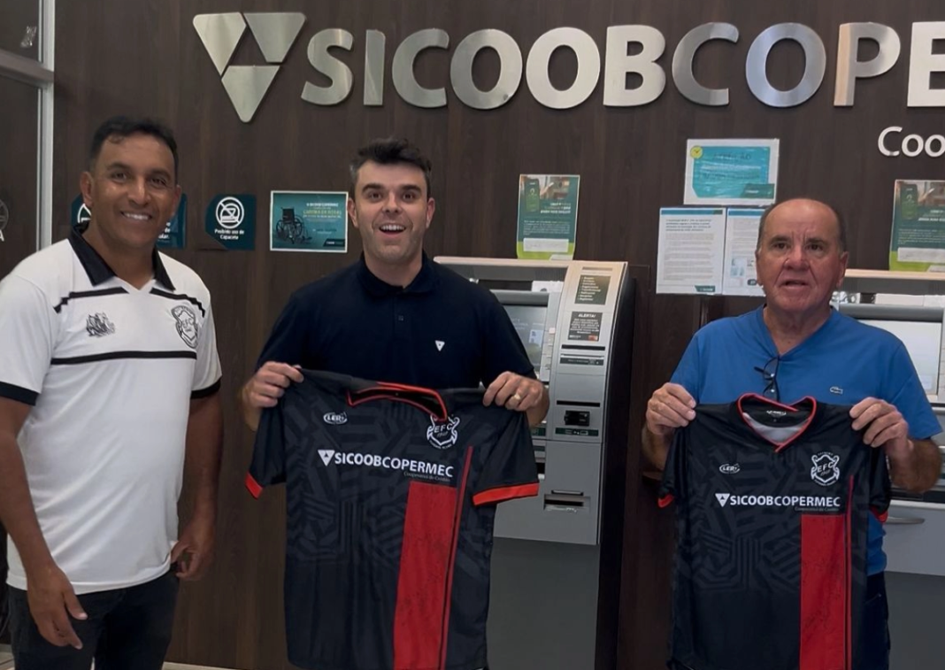 Parceria de valor Sicoob Copermec e Extrema FC unidos pelo futuro dos atletas