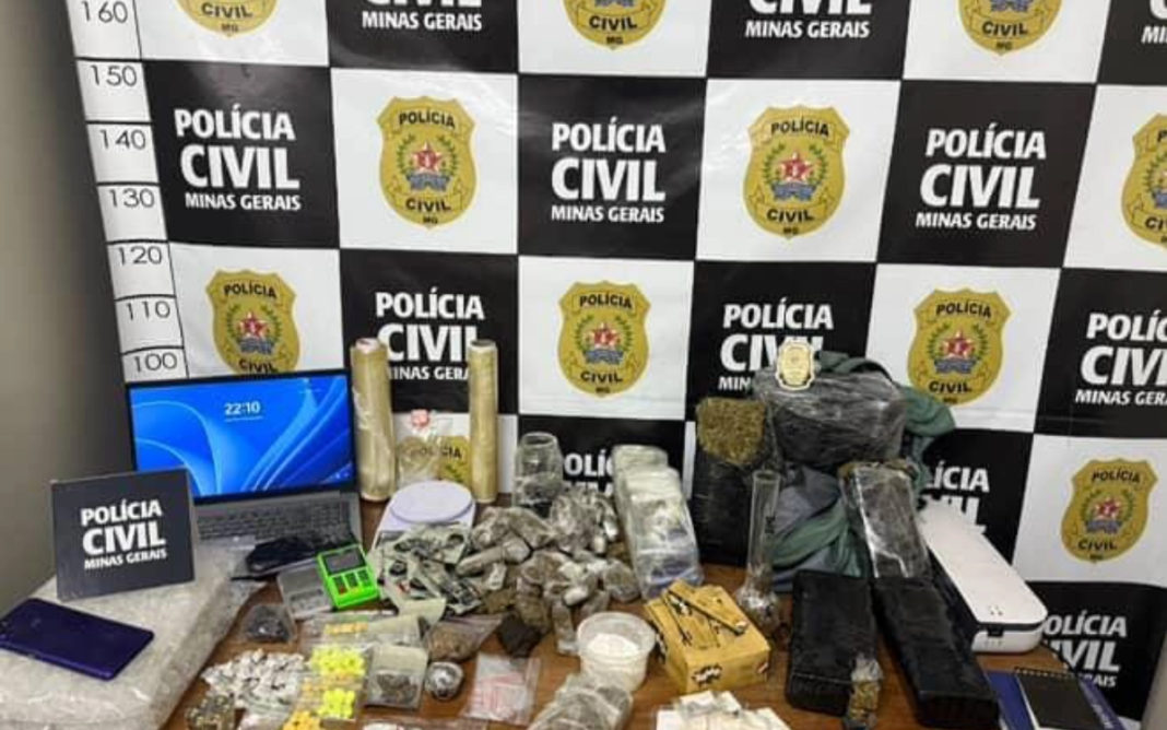 Polícia Civil desmonta segundo laboratório de drogas em Extrema em menos de 24 horas