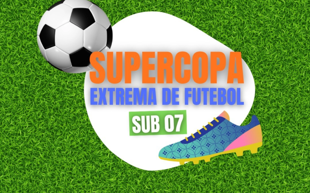 Supercopa Extrema de Futebol Sub-07 começa nesta sexta-feira (19) no Campo Society do Bela Vista