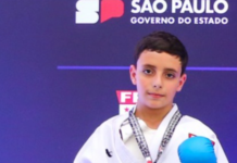 Pietro Tressino garante vaga na final do Paulista de Karatê