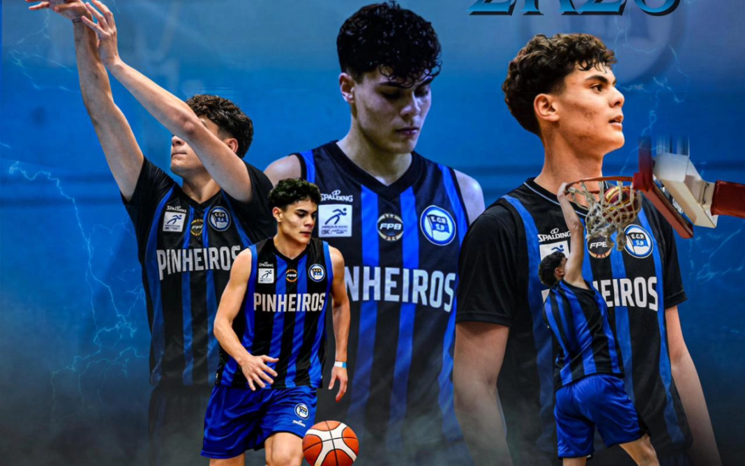 Jogador extremense Pedro Batista conquista vaga no Pinheiros e inicia nova fase no basquete