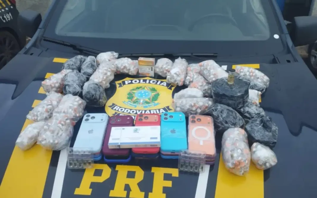 PRF apreende grande quantidade
