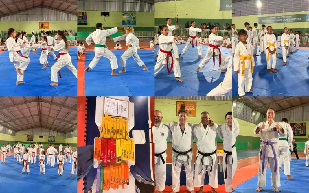 Projeto Croma Dojo realiza último exame de graduação do ano em Extrema