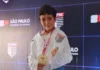 Pietro Tressino conquista pódio na etapa classificatória para a final do Campeonato Paulista de Karatê