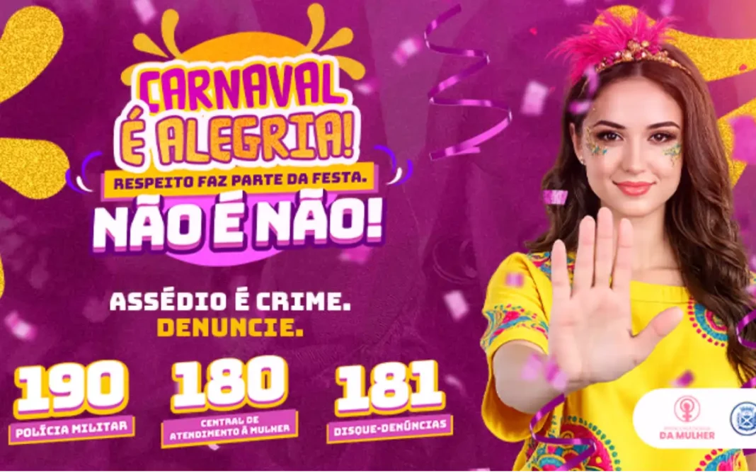 Procuradoria da Mulher segue orientando sobre respeito e combate à violência no carnaval