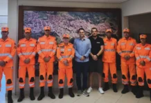 Corpo de Bombeiros de Extrema recebe quatro novos soldados