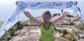 Atleta extremense Elizabete Prado participa da Prova Catas Altas Vertical, preparatória para o Mundial Skymaster
