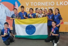 Atletas de Extrema conquistam 16 medalhas em torneio de Karatê em Osasco