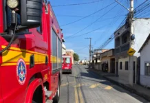 Incêndio em residência mobiliza Corpo de Bombeiros em Pouso Alegre