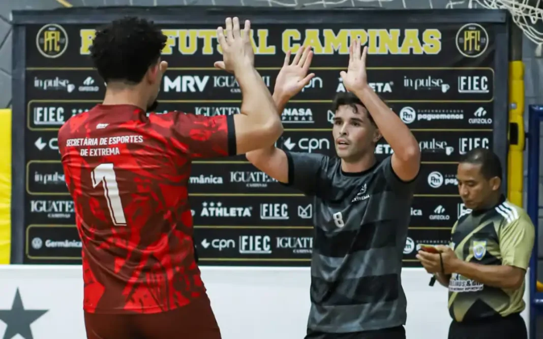 Extrema se destaca na Copa Metropolitana de Futsal com vitórias no feminino e Sub21 masculino