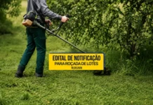 Lote Sujo: Arrecadação Fazendária Municipal publica dois editais com 49 notificações para roçada de terrenos localizados em dez bairros de Extrema