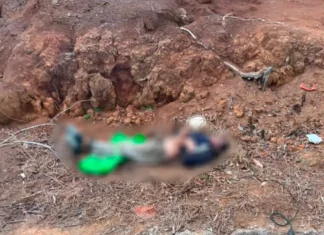 Homem é localizado morto próximo ao bairro Braizinho; identificação ainda não foi confirmada