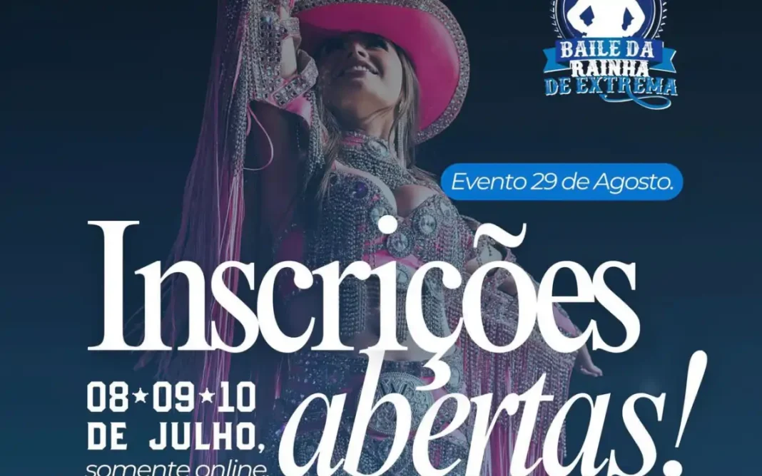 INSCRIÇÕES ABERTAS PARA A CORTE DO RODEIO DE EXTREMA