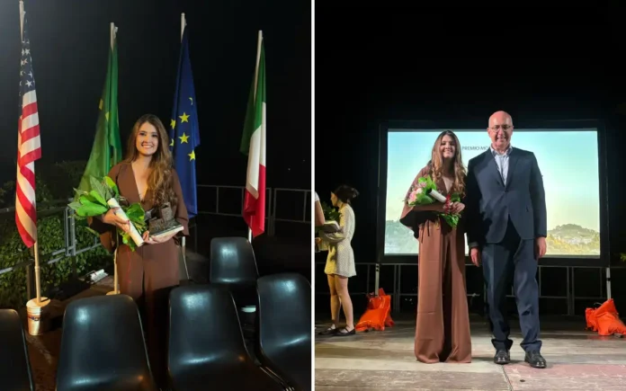 GIULIA MORBIDELLI RECEBE RECONHECIMENTO INTERNA