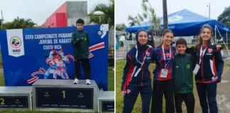 Atleta de Extrema disputa Pan-Americano de Karatê e chega às oitavas de final