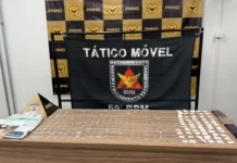 Polícia Militar prende três pessoas e apreende drogas e munições em Extrema